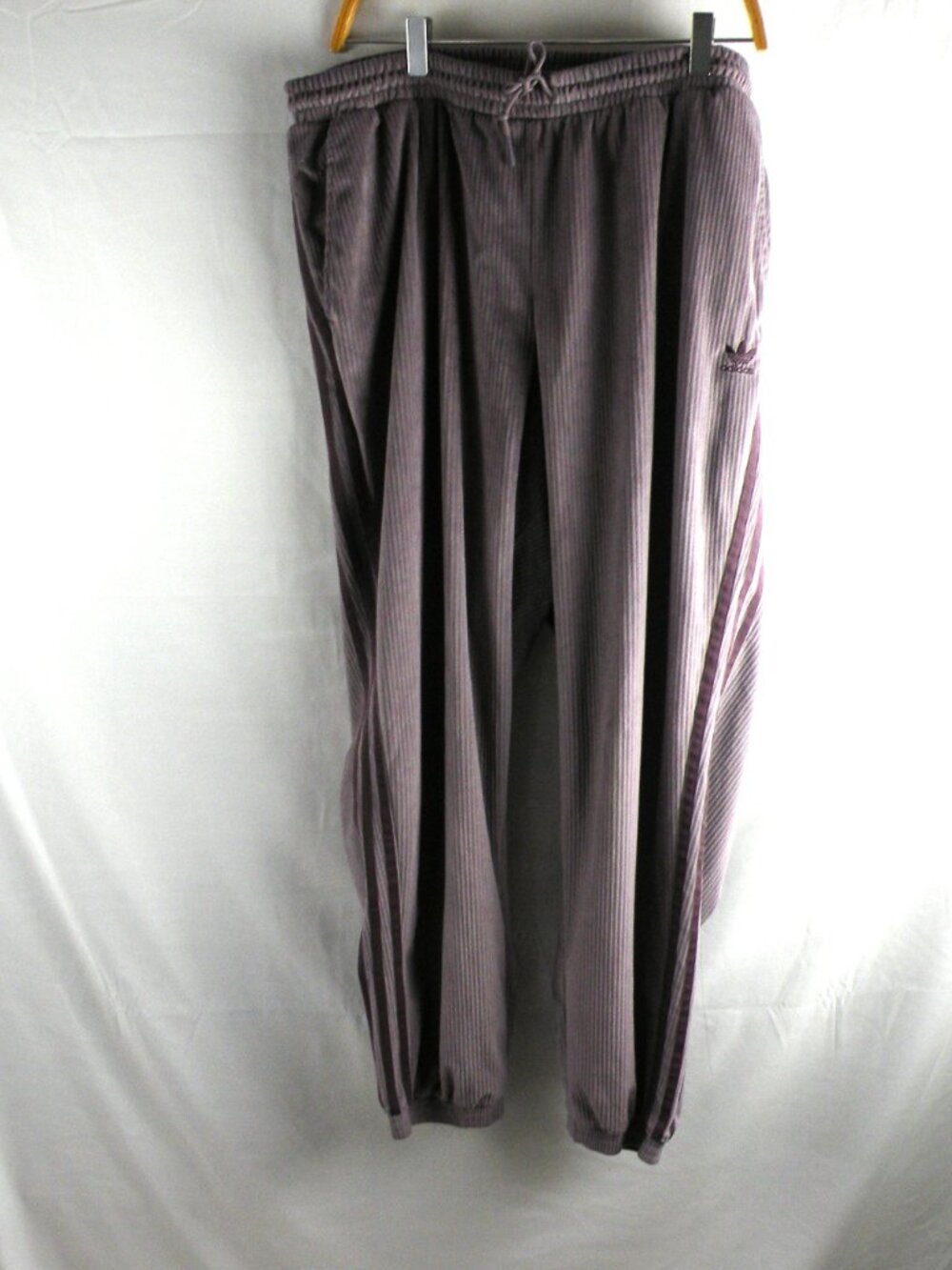 Adidas 3 Stripes track suit Velvet Hoodie Jogger pants Womens 2X - Picture 8 of 10
